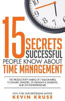 15 Secrets About Time Management 封面
