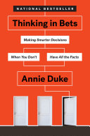 Thinking in Bets 封面